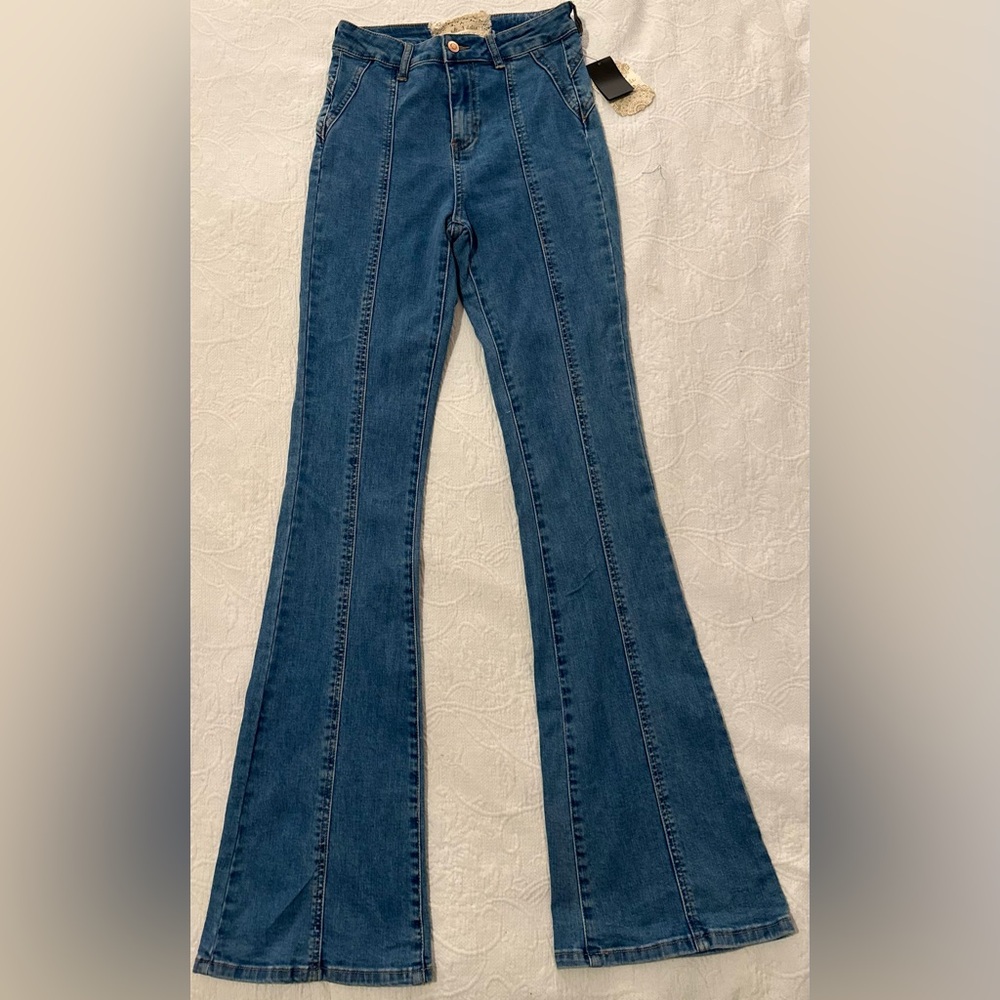 Boot Cut Denim Jeans - Altar'd State